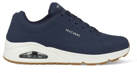 Skechers Uno Stand On Air Heren Sneakers - Blauw - Maat 40