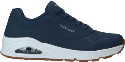 Skechers Uno Stand On Air Heren Sneakers - Blauw - Maat 44