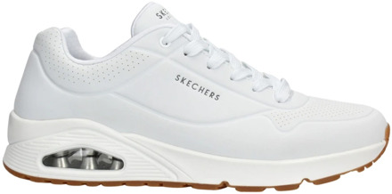 Skechers Uno Stand On Air Heren Sneakers - Wit - Maat 47.5