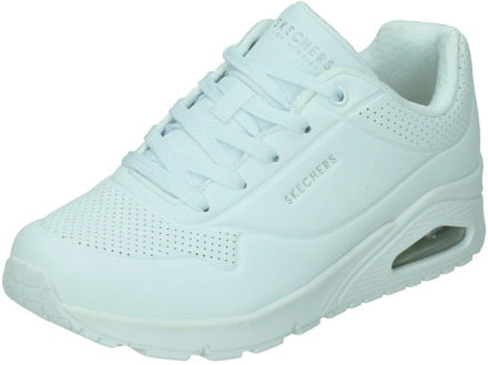 Skechers Uno Stand On Air Sneaker Dames Wit