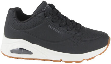 Skechers Uno Stand On Air Sneaker Dames Zwart