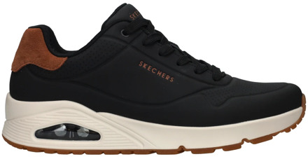 Skechers Uno - Suited no air zwart - 42