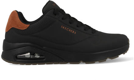 Skechers Uno - Suited On Air 183004/BBK Zwart -42 maat 42