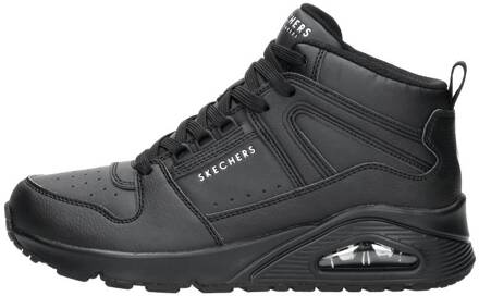 Skechers Uno Veterboot Dames Zwart