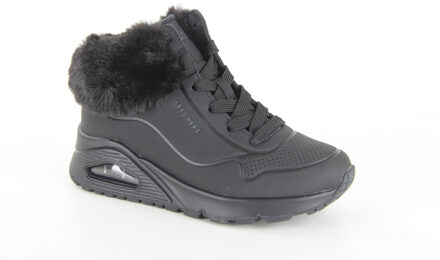 Skechers Uno Veterboot Meisjes Zwart