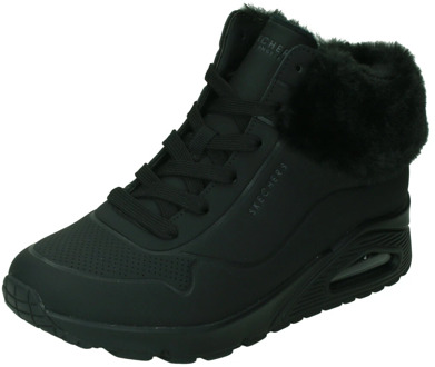 Skechers Uno Veterboot Meisjes Zwart