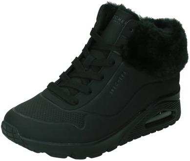 Skechers Uno Veterboot Meisjes Zwart