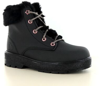 Skechers Uno Veterboot Meisjes Zwart