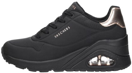 Skechers Uno Wedge -hi Steps Zwart - 41