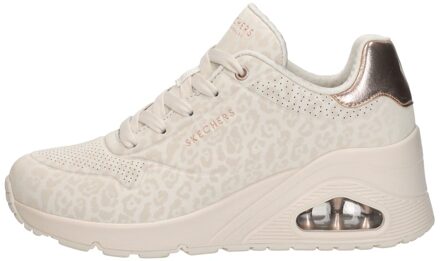 Skechers Uno Wedge - Safari Daze Gebroken wit - 39