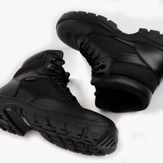 Skechers Work 77526EC/BLK WASCANA - BENEN Heren Leren Tactische Laarzen Zwart