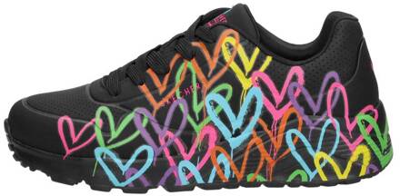 Skechers X JGoldcrown Uno Lite Sneaker Meisjes Zwart/Multi