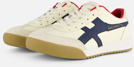 Skechers Zinger Manzilla Sneakers wit Leer Beige - 40,41,42,43,44,45,46,47.5,48.5