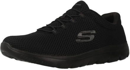 Skechers Zwarte Slip-on Sneakers Skechers Summits