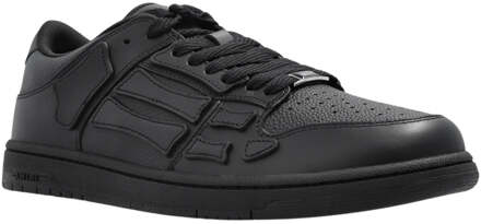 Skel Top Low All Black Sneaker Zwart