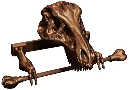 Skelet Toiletrolhouder Dinosaurus Schedel Tissue Organizer Voor Badkamer Muur Opslag Room Decor Voor Dino Liefhebbers