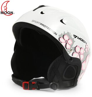 Ski Helm Lichtgewicht Dubbele Fineer Helm Met Voorruit Knop Sport Helm Outdoor Skiën Apparatuur Sneeuw Helm MULTI / M