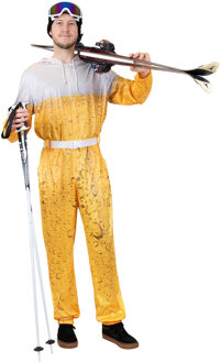 Ski Overall Bier Unisex Multikleur - Print