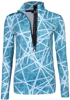 Ski pully dames Blauw - L