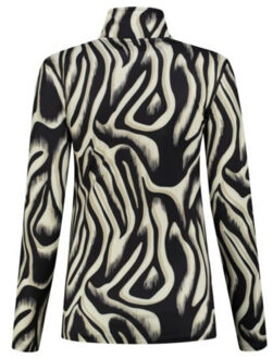 Ski pully dames Zwart - XL