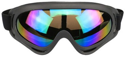 Ski Snowboard Goggles Mountain Skiën Eyewear Sneeuwscooter Motorcycle Winter Riding Sport Zand-proof Bril X400 Bril kleurrijk