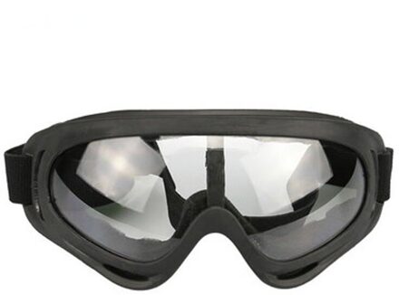 Ski Snowboard Goggles Mountain Skiën Eyewear Sneeuwscooter Motorcycle Winter Riding Sport Zand-proof Bril X400 Bril transparant