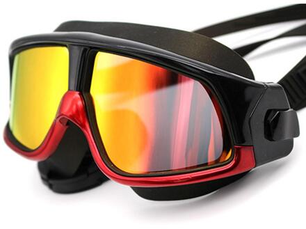 Ski Snowboard Goggles Winddicht Zand-Proof Verstelbare Sneeuw Skiën Bril Voor Mannen Vrouwen Rood