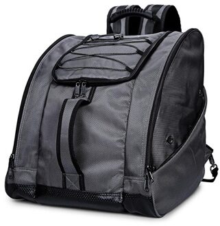 Ski Tas Grote Capaciteit Nylon Waterdichte Kan Worden Geladen Met Ski Laarzen, Helmen, goggles Kleding En Andere Vier Kleuren Voor Volwassenen grijs