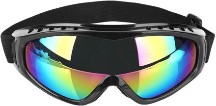 Skiën Bril Fietsen Bril Zonnebril Eyewear Pc Lens Anti-Uv Winddicht Anti-Fog Zand Moto Outdoor Winter Sport Beschermende veelkleurig