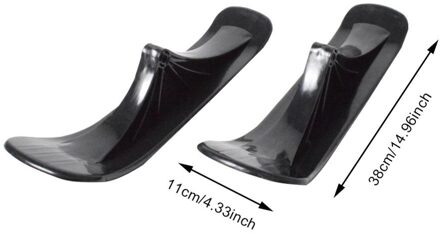 Skiën Slee Accessoires kinderen Tweeërlei gebruik Scooter Duurzaam en Bestand Tegen Lage Temperatuur Skiën Tool Voor Kids