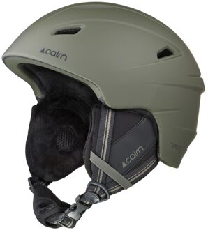 Skihelm Impulse Mat Khaki-59/60 Groen - 59/60