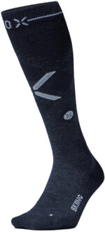 Skiing Merion Skisokken Dames 40-43 Blauw dessin