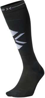 Skiing Ultralight Skisokken Dames 40-43 Zwart