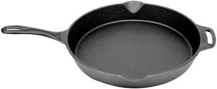 Skillet koekenpan met steel 30 cm Zwart