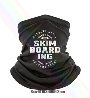 Skimboarding T-shirt Sport Sjaal Bandana