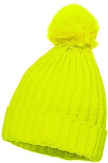 Skimuts Neon Geel Geel - Beige - Creme