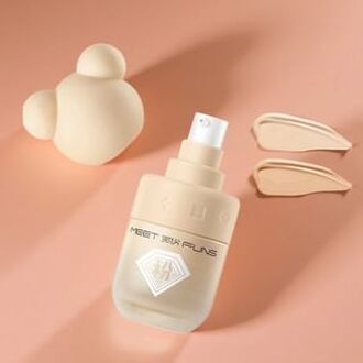 Skin-friendly Lasting Liquid Foundation - 2 Shades 02# Natural - 35g