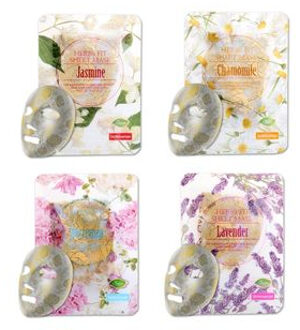 Skin Maman Herbs Fit Gold Rose Sheet Mask - 4 Types Lavender