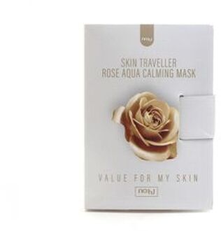 Skin Traveller Rose Aqua Calming Mask Set 28g x 10 pcs