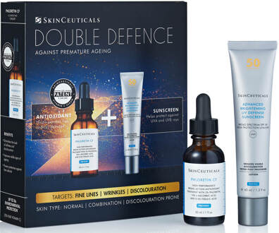 SkinCeuticals Double Defence Phloretin CF Kit for Combination, Discolouration-Prone Skin