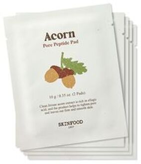 SKINFOOD Acorn Pore Peptide Pad Pouch Set 2 pads x 5 pcs