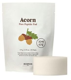 SKINFOOD Acorn Pore Peptide Pad Refill Only 30 pads