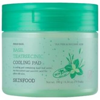 SKINFOOD Basil Teatreecinic Cooling Pad 70 pads