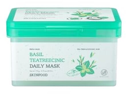 SKINFOOD Basil Teatreecinic Daily Mask 30 pads