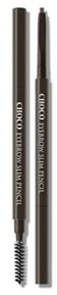 SKINFOOD Choco Eyebrow Slim Pencil - 4 Colors #01 Dark Brown