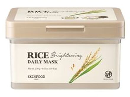 SKINFOOD Rice Brightening Daily Mask 30 sheets