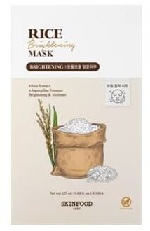 SKINFOOD Rice Brightening Mask Set 25ml x 10 sheets