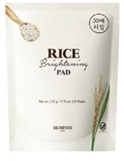 SKINFOOD Rice Brightening Pad Refill Only 30 pads