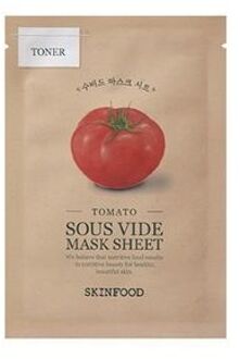 SKINFOOD Sous Vide Mask Sheet - 10 Types #01 Tomato