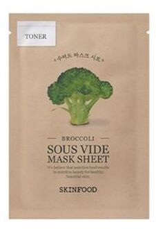 SKINFOOD Sous Vide Mask Sheet - 10 Types #02 Broccoli